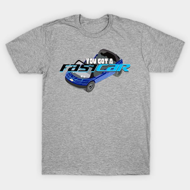 Fast (Test) Car T-Shirt by 28th&Hudson